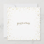 Niedliche Wasserfarbe Elefant 1. Vatertag Mitteilungskarte (Rückseite)