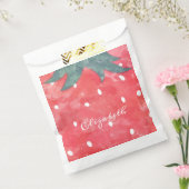 Niedliche Wasserfarbe Erdbeere Geschenktütchen (Versiegelt)