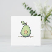 Niedliche Wasserfarbe Feiertagskarte (Stehend Vorderseite)