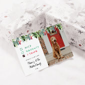 Niedliche Wasserfarbe Foto Weihnachten