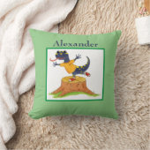 Niedliche Wasserfarbe für Salamander-Kinder Kissen (Decke)