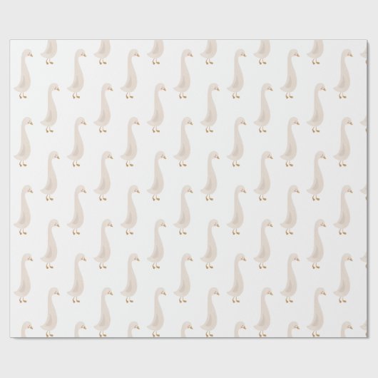 Niedliche Wasserfarbe Gänsehaut Einfach minimalist Geschenkpapier (Flach)