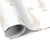 Niedliche Wasserfarbe Gänsehaut Einfach minimalist Geschenkpapier (Rolleneckpunkt)