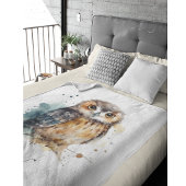 Niedliche Wasserfarbe, individuell Fleecedecke