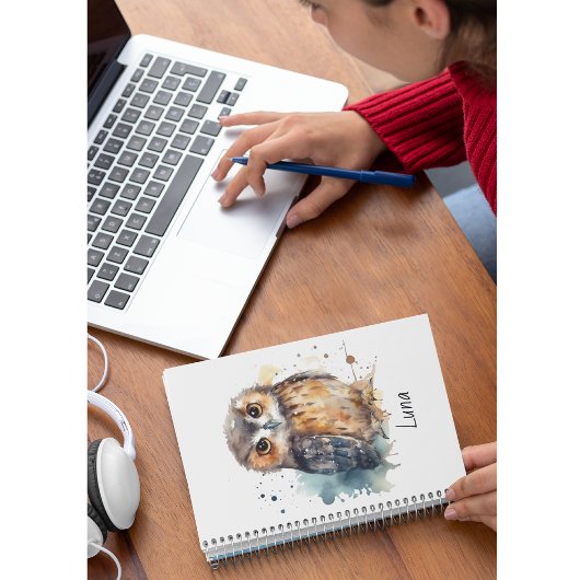 Niedliche Wasserfarbe, individuell Notizblock