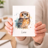 Niedliche Wasserfarbe, individuell Postkarte