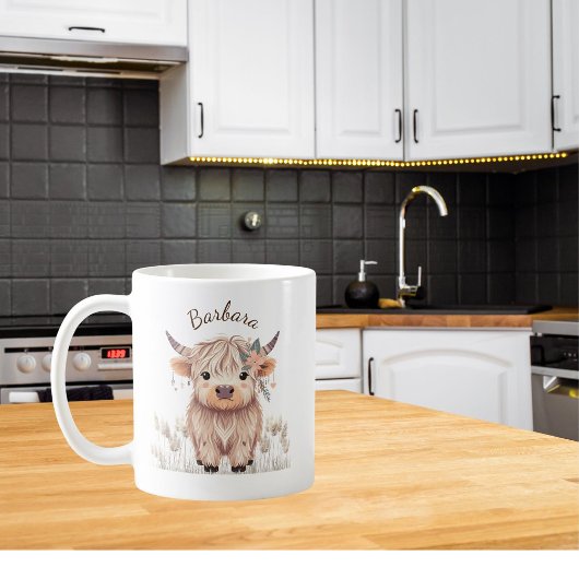 Niedliche Wasserfarbe Kaffeetasse