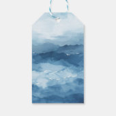 Niedliche Wasserfarbe Kinderdusche Gefallen Geschenkanhänger (Rückseite)