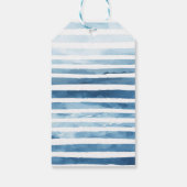 Niedliche Wasserfarbe Kinderdusche Gefallen Geschenkanhänger (Rückseite)