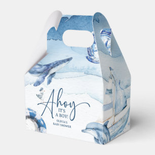 Niedliche Wasserfarbe Kinderdusche Geschenkschachtel