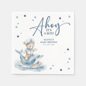 Niedliche Wasserfarbe Kinderdusche Serviette (Vorderseite)