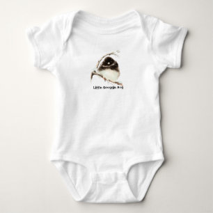 Niedliche Wasserfarbe Kleine Schnurgel Bug Fluffy Baby Strampler