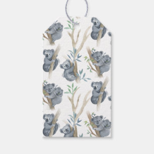Niedliche Wasserfarbe Koala  Geschenkanhänger