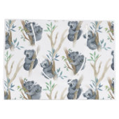 Niedliche Wasserfarbe Koala Große Geschenktüte (Rückseite)