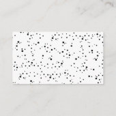 Niedliche Wasserfarbe Ladybug Babydusche Windelwin Begleitkarte (Rückseite)