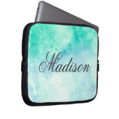 Niedliche Wasserfarbe Laptopschutzhülle (Vorne Rechts)