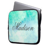 Niedliche Wasserfarbe Laptopschutzhülle (Vorderseite Links)