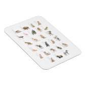 Niedliche Wasserfarbe Magnet (Rechte Seite)