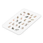 Niedliche Wasserfarbe Magnet (Linke Seite)