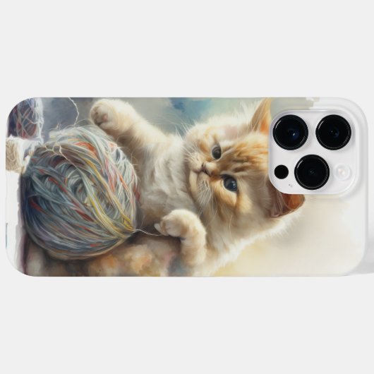 NIEDLICHE WASSERFARBE MIT BALL Case-Mate iPhone HÜLLE (Rückseite (Horizontal))