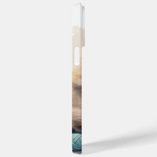 NIEDLICHE WASSERFARBE MIT BALL Case-Mate iPhone HÜLLE (Rückseite / Rechts)