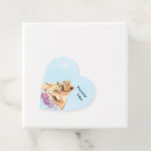 Niedliche Wasserfarbe Mutter Löwe & Cub Vielen Dan Geschenkanhänger (Beispiel)