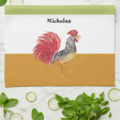 Niedliche Wasserfarbe Personalisiert Geschirrtuch (Gefaltet)