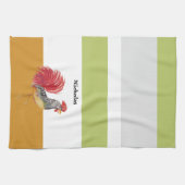 Niedliche Wasserfarbe Personalisiert Geschirrtuch (Horizontal)