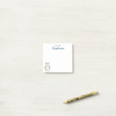 Niedliche Wasserfarbe Post-it Klebezettel (Auf Schreibtisch)