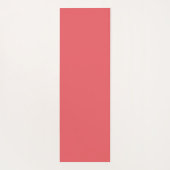 Niedliche Wasserfarbe Roter Wassermelone Name Yogamatte (Rückseite)