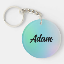 Niedliche Wasserfarbe Schlüsselanhänger