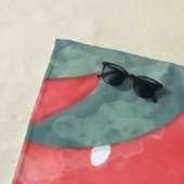 Niedliche Wasserfarbe Strandtuch (Beispiel)