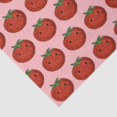 Niedliche Wasserfarbe Tomaten Seidenpapier (Detail)