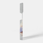 Niedliche Wasserfarbe Vogelwelt Kunst, Dichtung un iPhone Hülle (Rechte Seite)