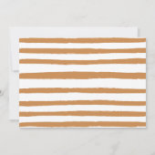 Niedliche Wasserfarben Afrikanische Tiere Geburtst Einladung (Rückseite)