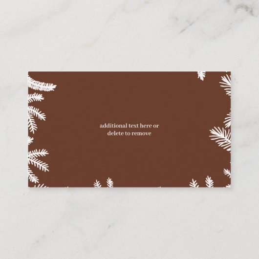 Niedliche Wasserfarben-Bärentaucher-Kinderdusche Begleitkarte (Rückseite)