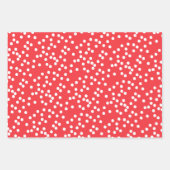 Niedliche Wasserfarben Candy Canes - Weihnachten Geschenkpapier Set (Vorderseite 2)