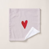 Niedliche Wasserfarben-Crown-Baby-Prinzessin mit N Badhandtuch Set (Waschlappen)