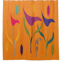 Niedliche Wasserfarben Duschvorhang