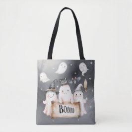 Niedliche Wasserfarben-Geister BOO Spooky Friends Tasche