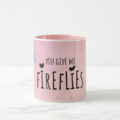 Niedliche Wasserfarben-Giraffe Tasse (Zentrum)