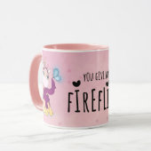 Niedliche Wasserfarben-Giraffe Tasse (Vorderseite Links)