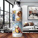 Niedliche Wasserfarben Kinder Lehrer oder Mama Trinkflasche<br><div class="desc">Wasserflasche mit niedlichen Aquarellbildern von Kindern oder Ihren individuellen Fotos. Mit einem einfachen schwarz-weißen Futter. Das Rechteck,  in dem der Text eingerahmt wird,  ist optional und kann auch nach Ihren Wünschen im fortgeschrittenen Editor skaliert werden. Ein tolles Geschenk für alle,  die Kinder Lieben,  wie Lehrer oder Mama.</div>