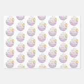 Niedliche Wasserfarben OsterBunnies Geschenkpapier Set (Vorderseite 3)