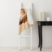 Niedliche Wasserfarben-Speckkugel-Grafik-Bird Sherpadecke (Beispiel)