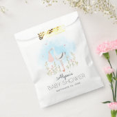 Niedliche Wasserfarben Stork Babydusche Geschenktütchen (Versiegelt)