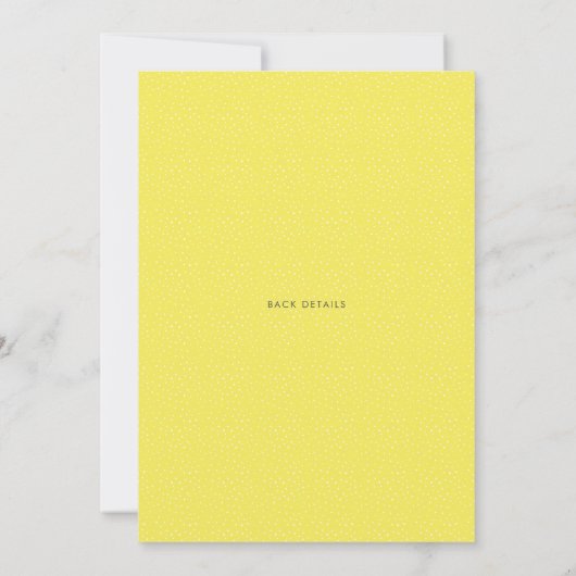 Niedliche WasserfarbenDonuts Geschlecht zeigt Kind Einladung (Rückseite)