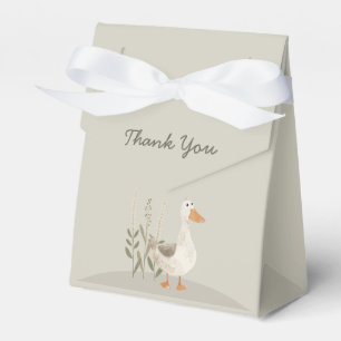Niedliche Wasserfarbengans - Danke für die Box Geschenkschachtel