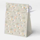 Niedliche Wasserfarbengans - Danke für die Box Geschenkschachtel (Rückseite)