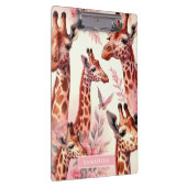 Niedliche WasserfarbenGiraffe Klemmbrett (Rechts)